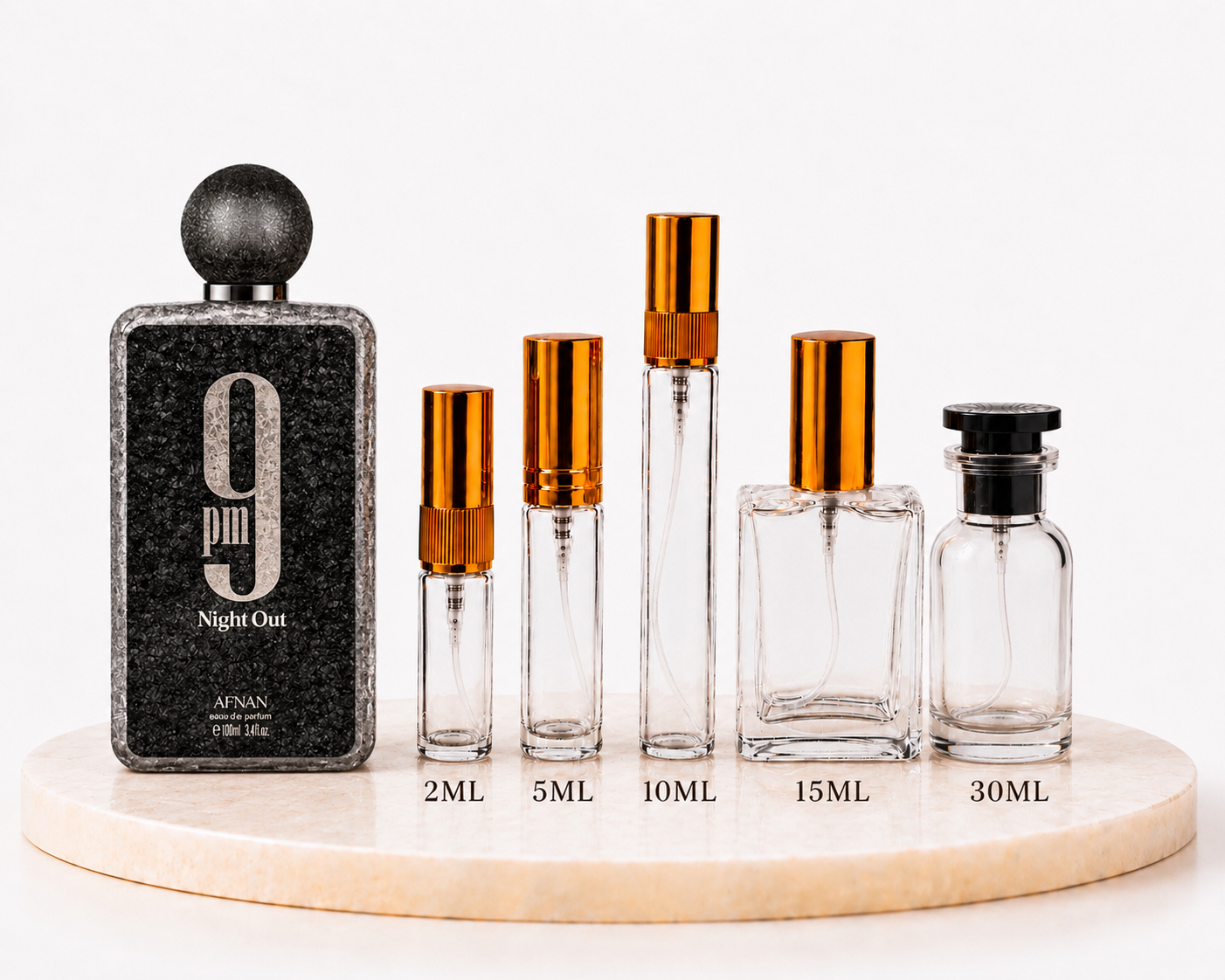 Afnan 9PM Night Out Full Bottle/Decant/Sample